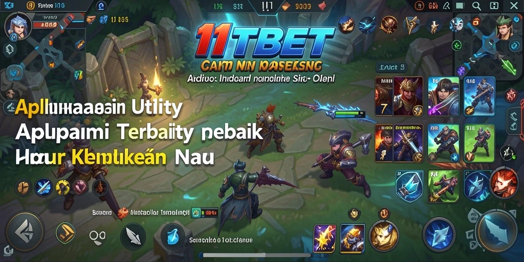 Tampilan antarmuka aplikasi 11TBET yang memudahkan navigasi.