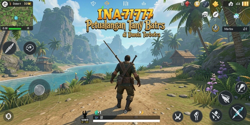 Tangkapan layar dari gameplay Open World yang menampilkan eksplorasi luas.
