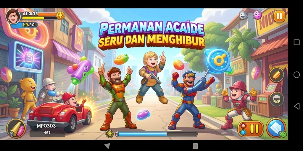 Tampilan gameplay seru dalam MPO303 yang menghibur dan menantang.