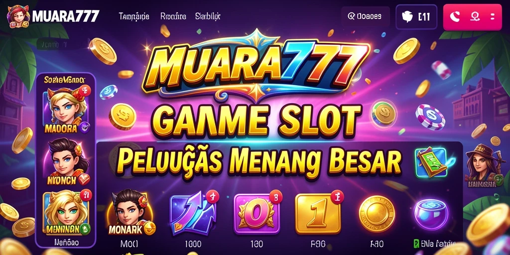 Tampilan menarik dari gameplay Slot MUARA777 yang membuat pengguna terkesima.