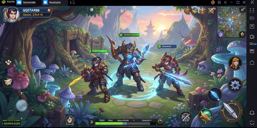 Gameplay seru dalam QQSTAR88 menampilkan petualangan yang mendebarkan.