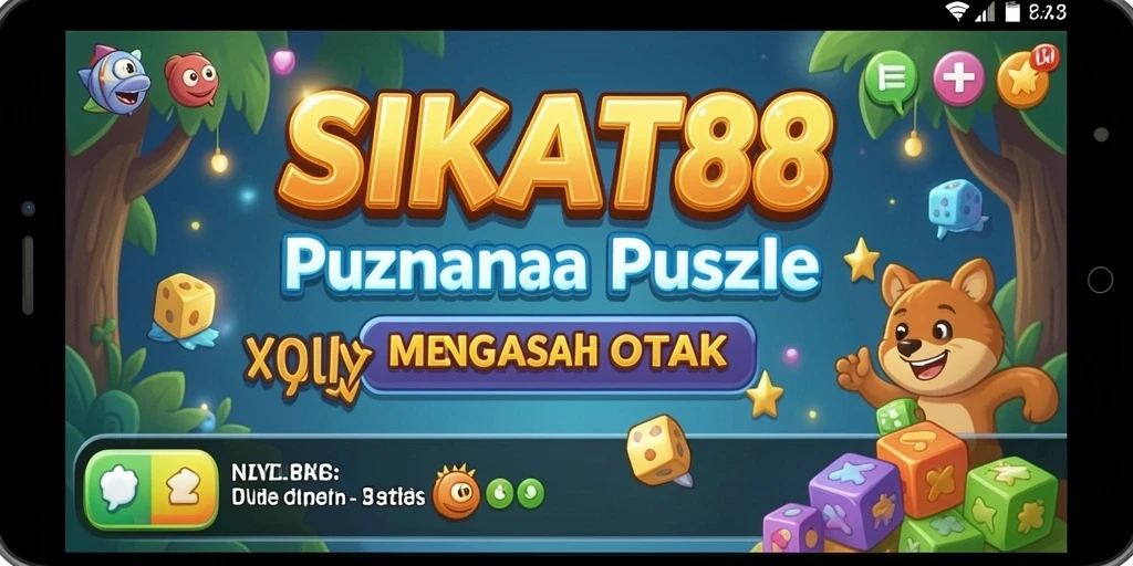 Tampilan gameplay SIKAT88 dengan berbagai teka-teki menarik dan menantang.
