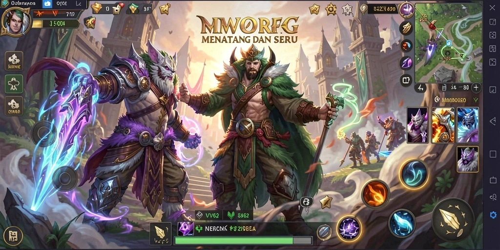 Tangkapan layar gameplay <strong>VV62</strong> yang menunjukkan pertarungan seru antar pemain.
