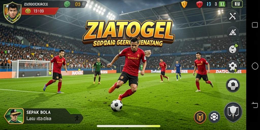 Tampilan menarik dari gameplay ZIATOGEL yang memukau.